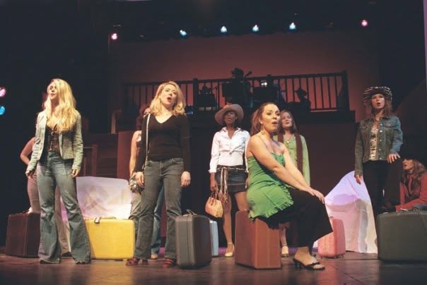 Cast performing Hard Candy Christmas in The Best Little Whorehouse in Texas, 2005